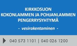 Kirkkosuon Kokonlammen ja Pohjanlammen Pengerrysyhtymä logo